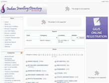 Tablet Screenshot of indianjewellerydirectory.com